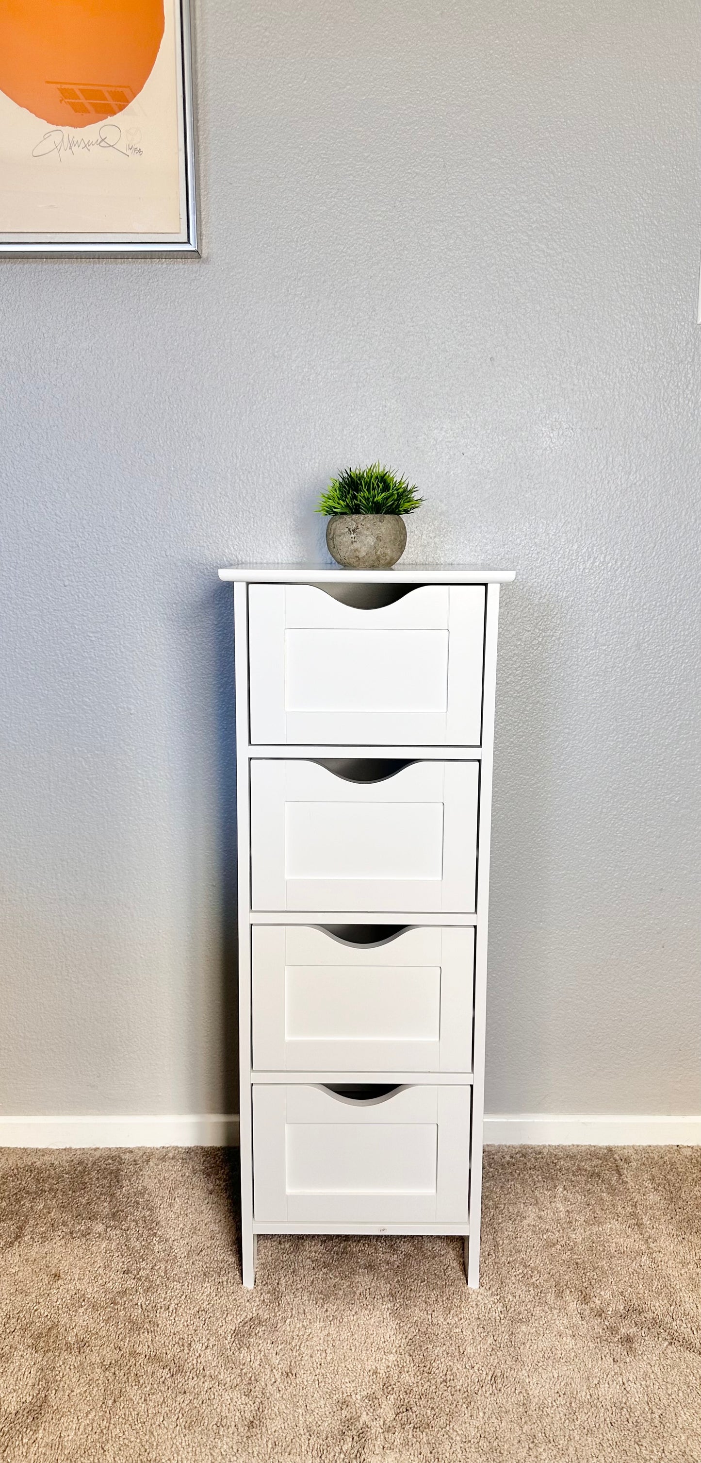 4 drawer bathroom storage organizer