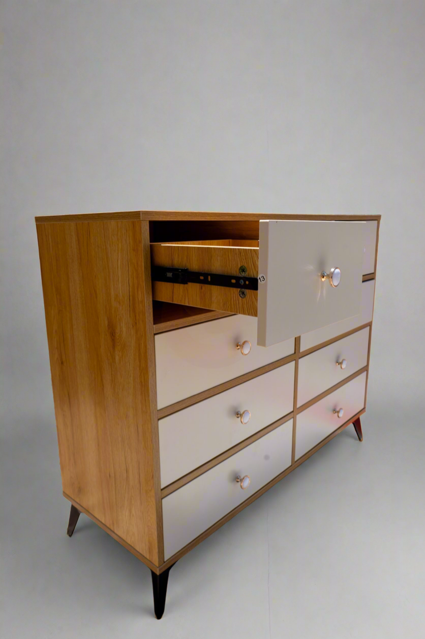 9-Drawer Wood Dresser ā Clean Look, Lots of Storage