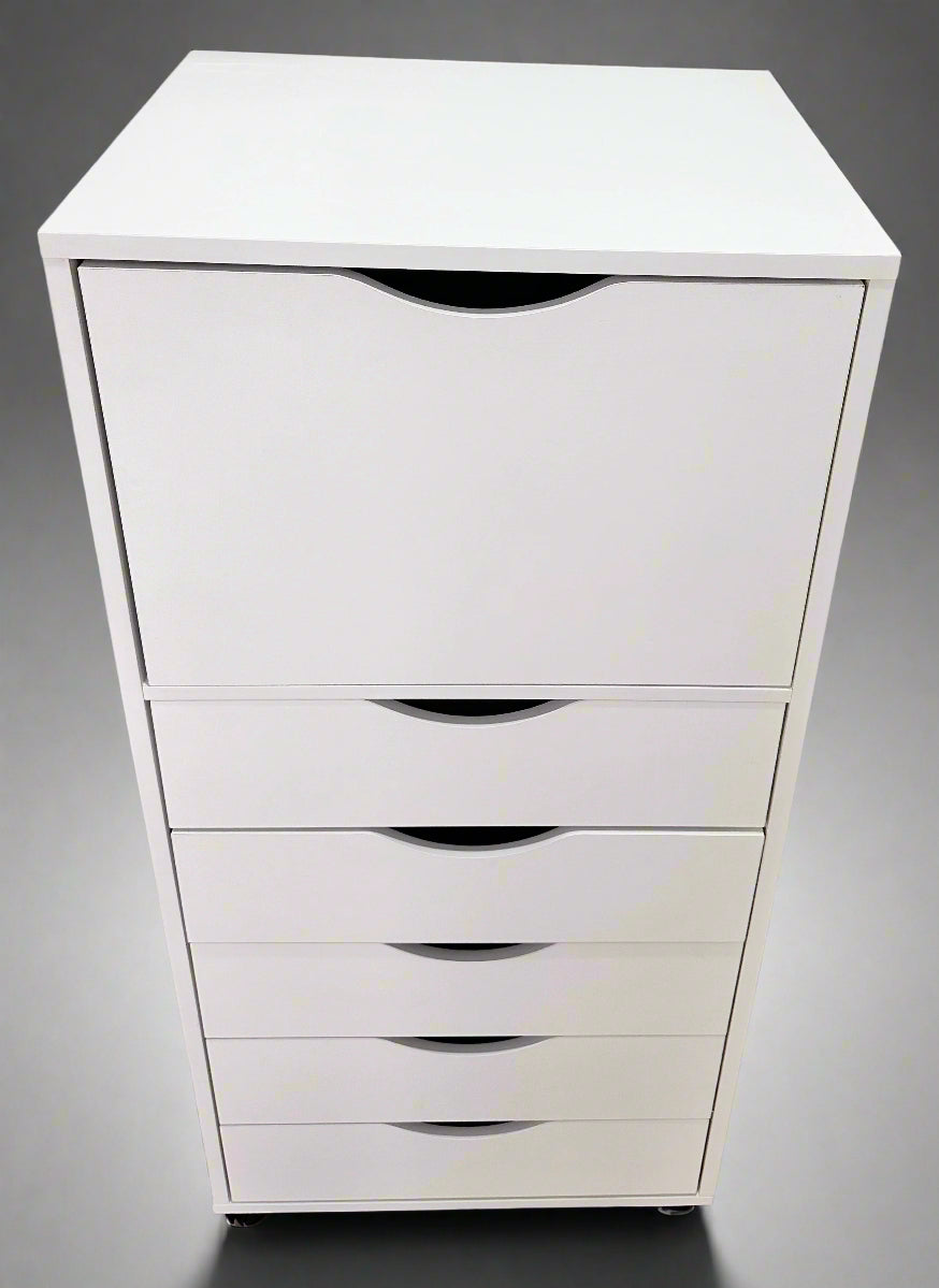5-Drawer Cabinet with Upper Storage