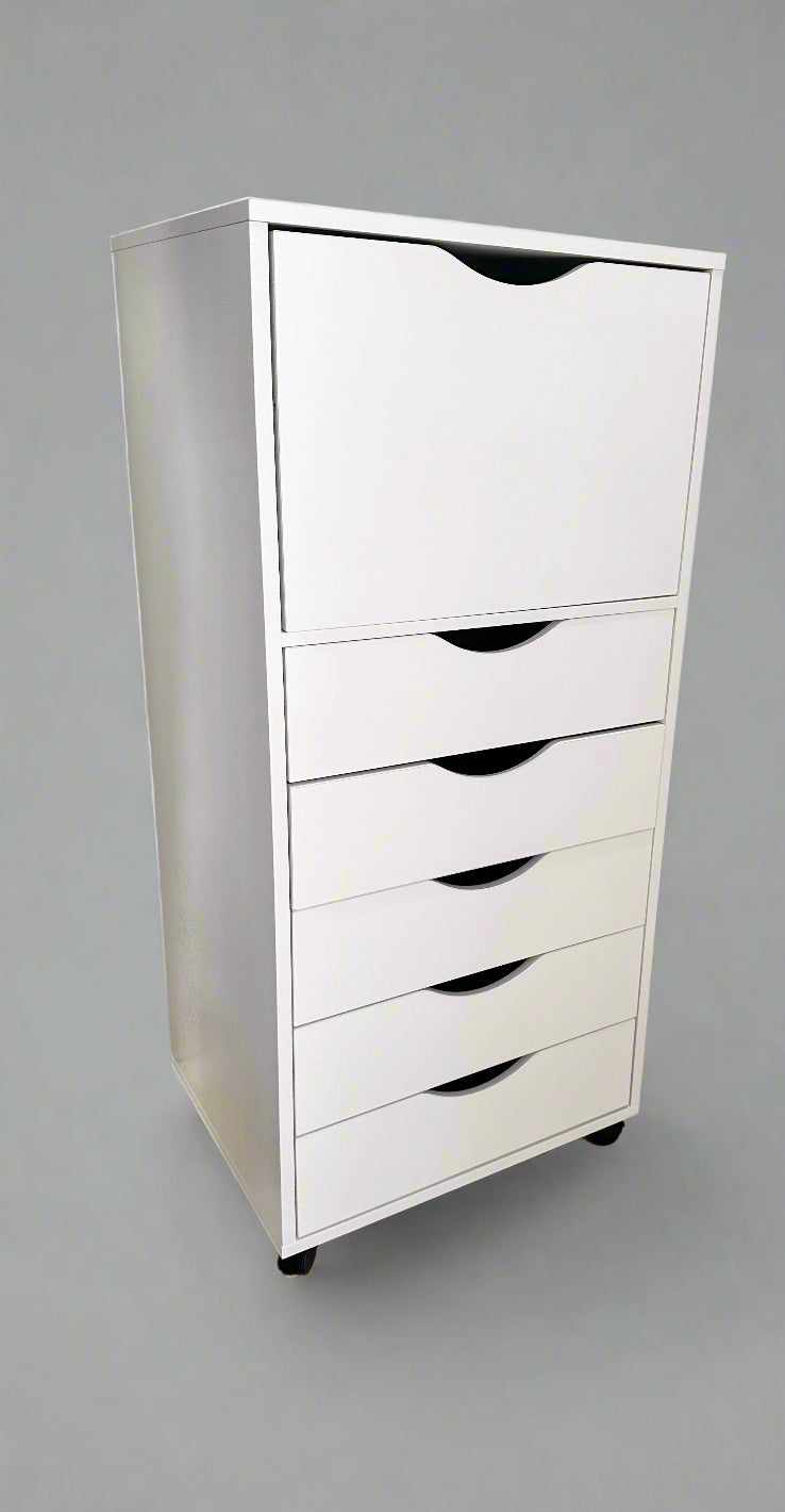 5-Drawer Cabinet with Upper Storage