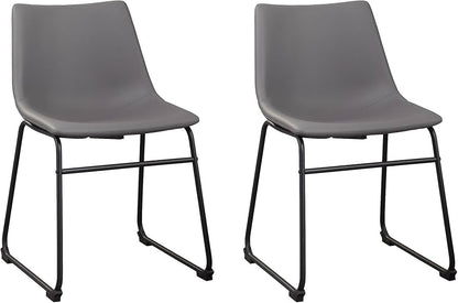Gray Dining Room Chairs - dimensions and size