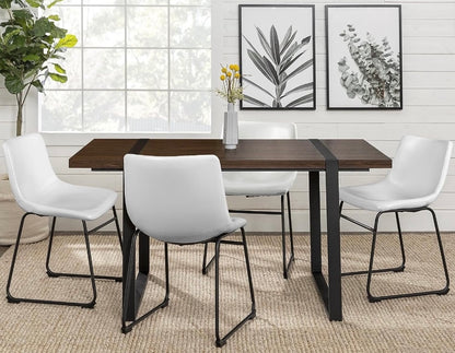 White Dining Room Chairs - dimensions and size