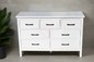 White 7-Drawer Modern Dresser – Clean Look, Big Storage