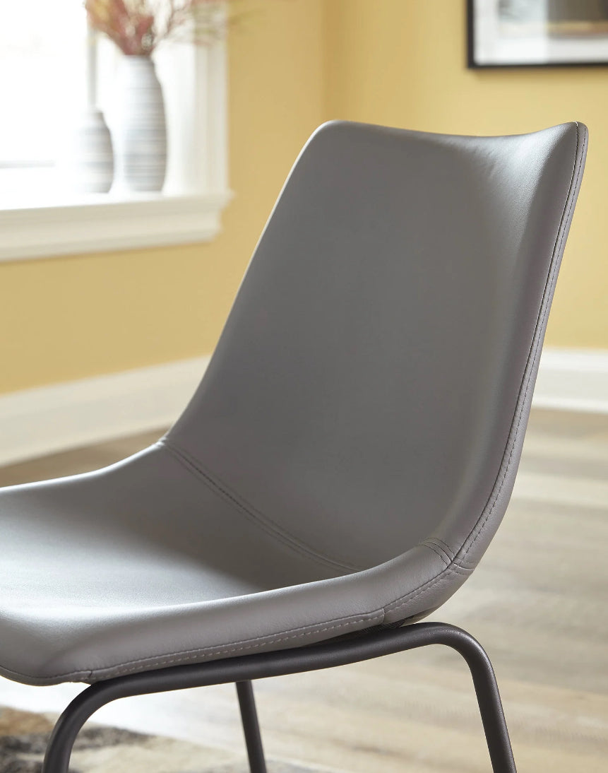 Gray Dining Room Chairs - detail close-up