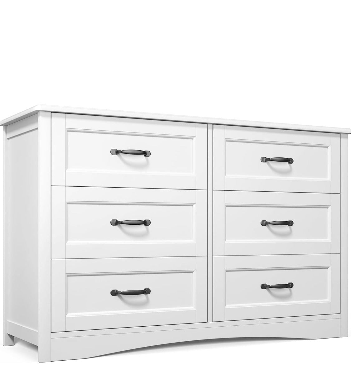 Modern White Single Handle 6 - in room setting