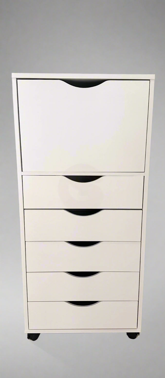 5-Drawer Cabinet with Upper Storage