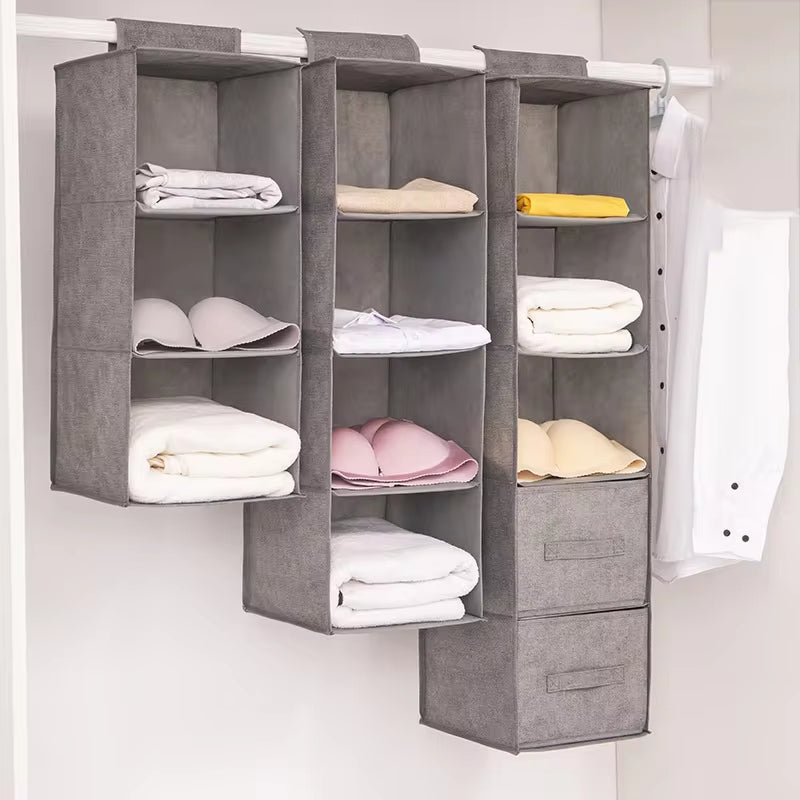 Premium Homegoods Storage Hanging Organizer Bag - Closet Solution