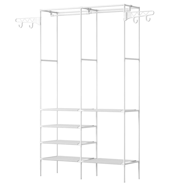 4-Layer Closet Organizer Shelf — Wardrobe Storage System