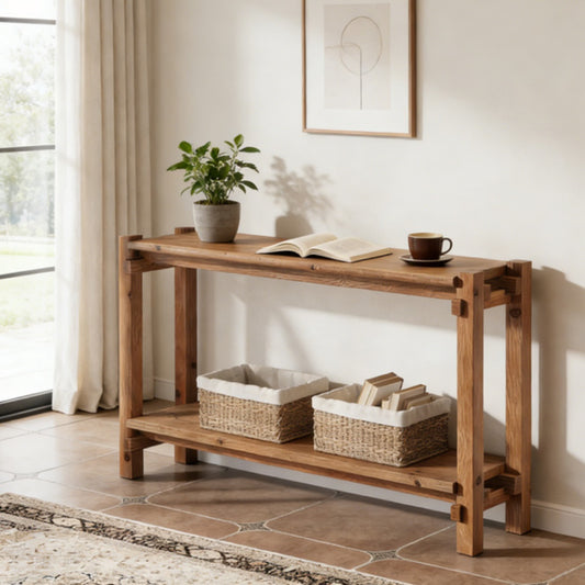 Premium Long Console Table - Modern Elegant Entryway Furniture